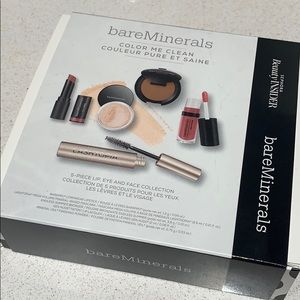 NEW bareMinerals color me clean set